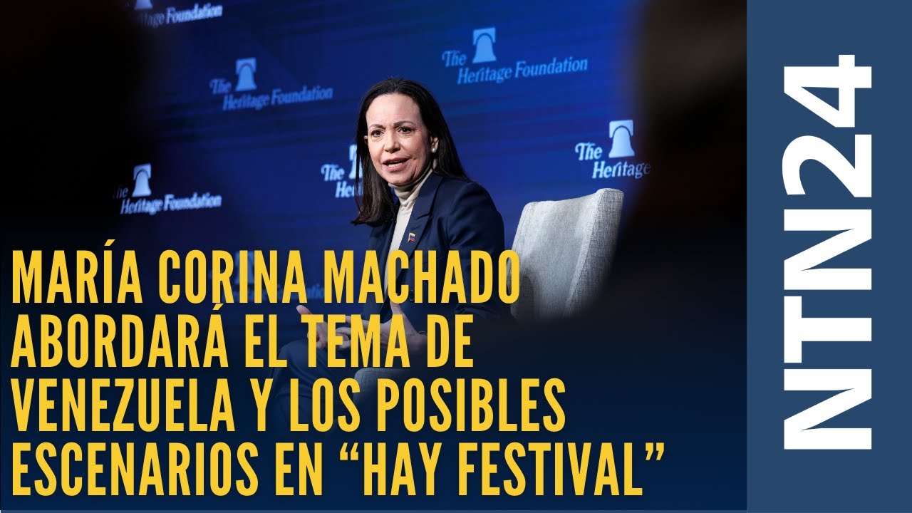 María Corina Machado abordará el tema de Venezuela y los posibles escenarios en “Hay Festival”
