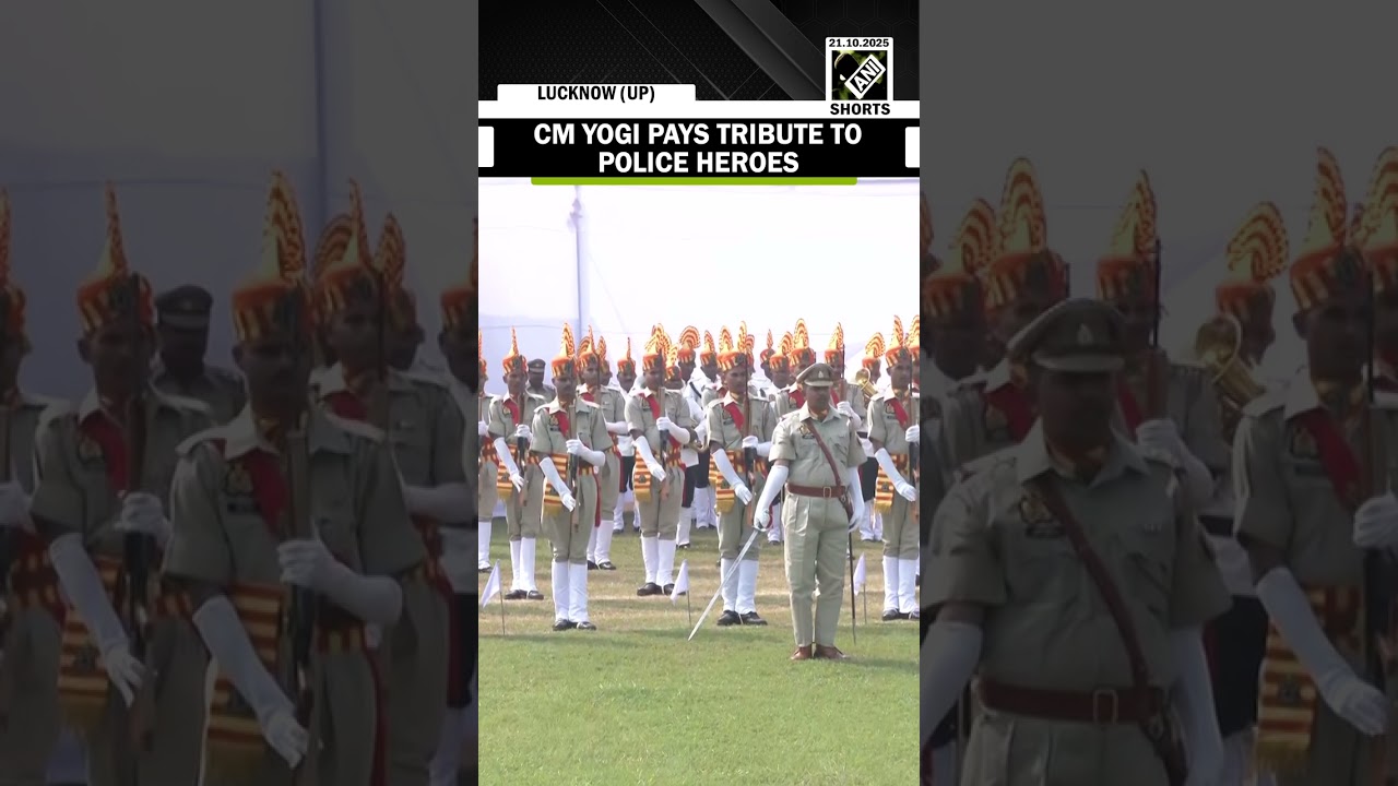 UP CM Yogi Adityanath pays tribute to Police heroes on Police Commemoration Day
