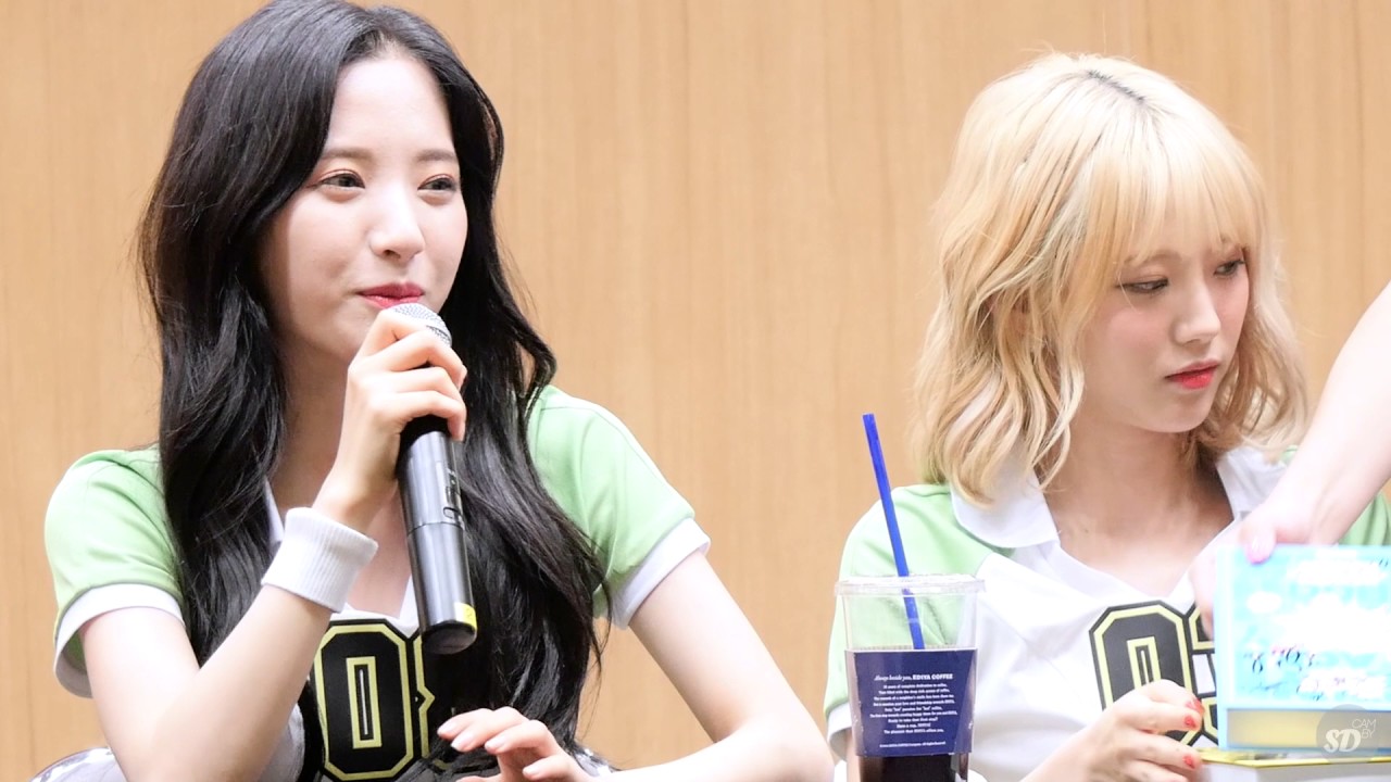 170616 우주소녀(WJSN) [HAPPY MOMENT] 영등포 팬싸인회 직캠 - 팬싸 종료 후