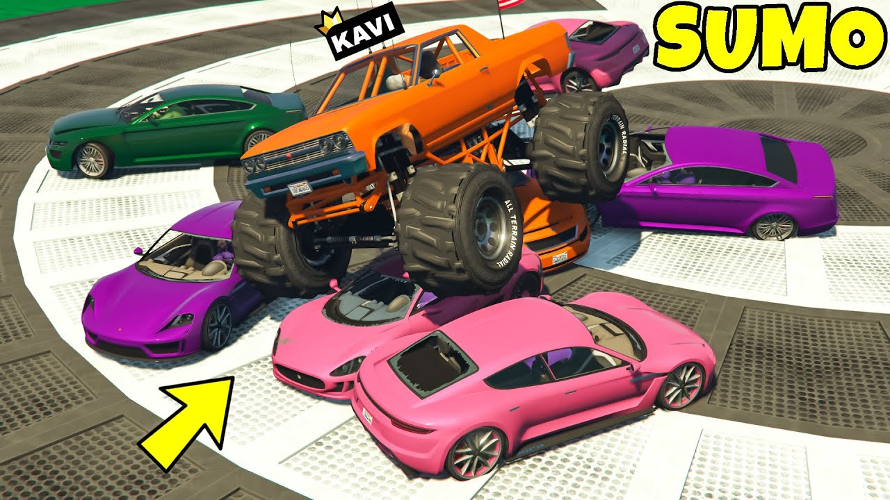 PLEASE LEAVE ME ALONE IN GTA 5 SUMO 😫