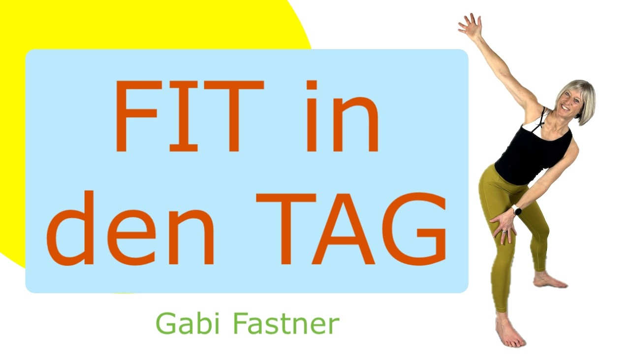 🐠 15 min. fit in den Tag | kurzer Frühsport für den perfekten Start in den Tag, o. Geräte, im Stehen