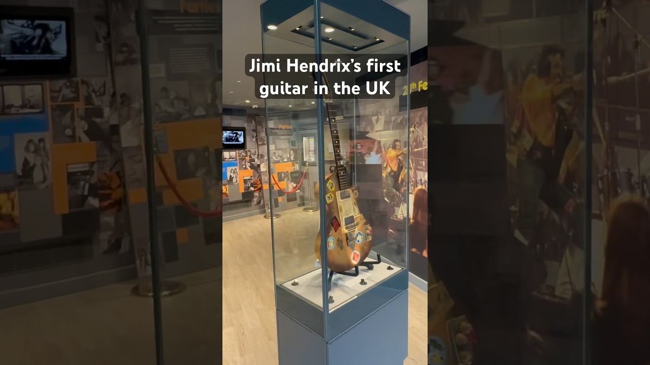 Jimi Hendrix's First UK Guitar: Look Inside His London Home! #RockLegend #jimihendrix