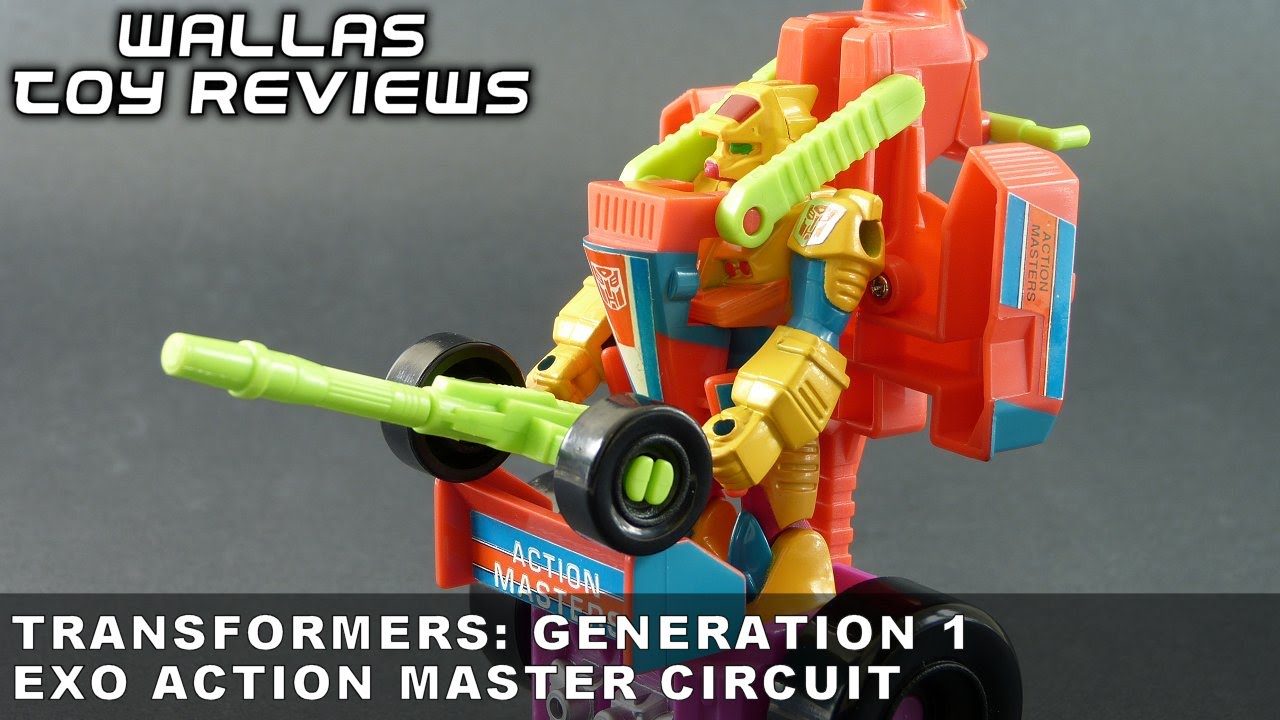Toy Review - Transformers Generation 1 EXO ACTION MASTER CIRCUIT