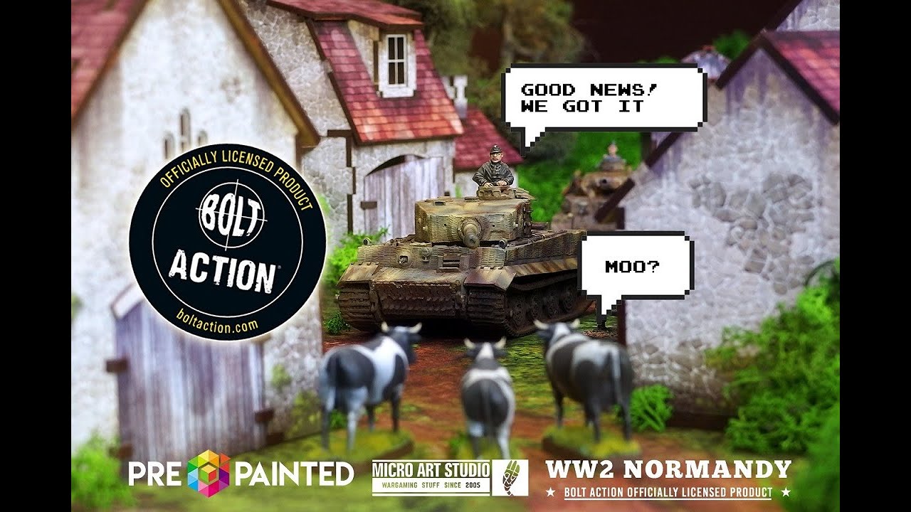 New WW2 Normandy Farm prepainted scenery - #shorts assembly review