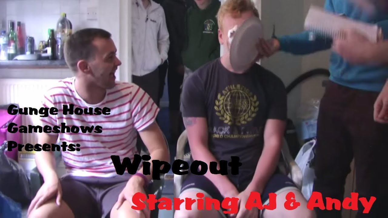 Gunge House Gameshows Present: Wipeout Starring AJ And Andy!