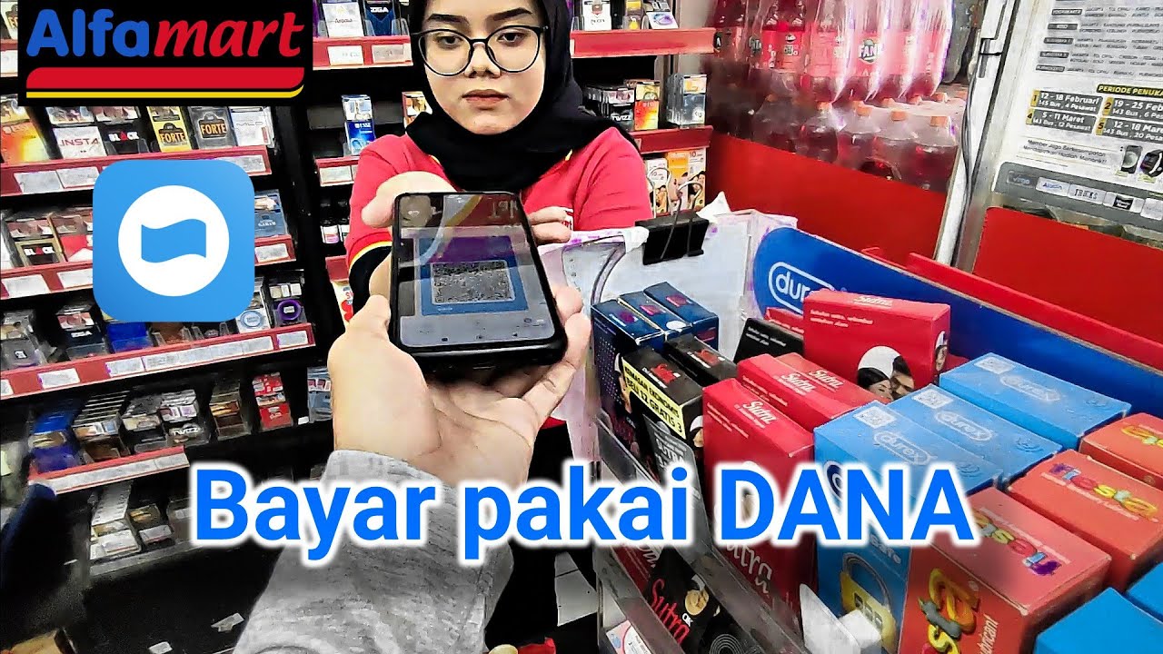 Cara belanja di Alfamart bayar pakai saldo DANA