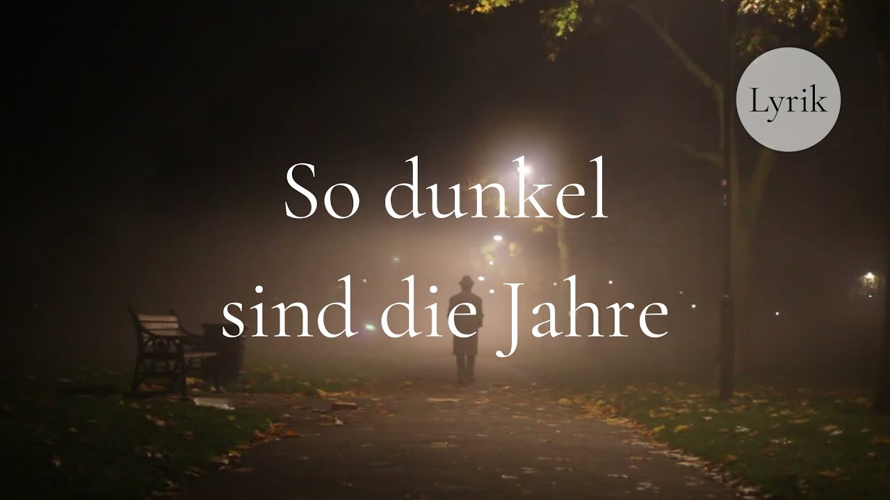 Rebecca | So dunkel sind die Jahre | #Lyrik