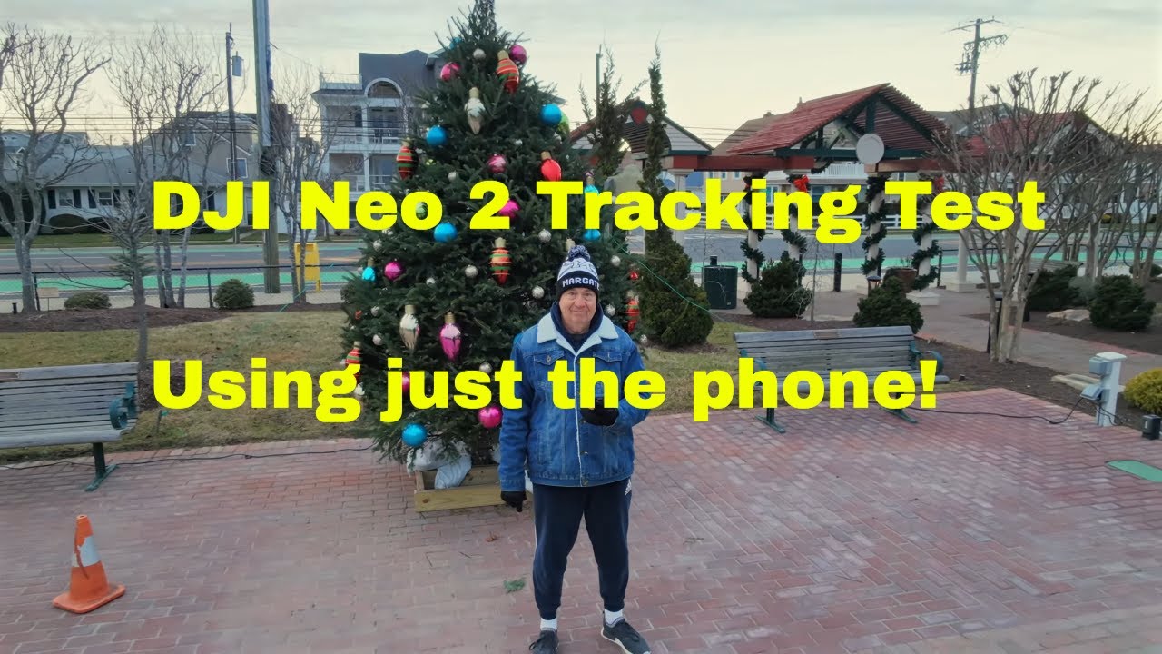 Насколько хороша функция отслеживания DJI Neo 2? Реальный тест с использованием только моего теле...