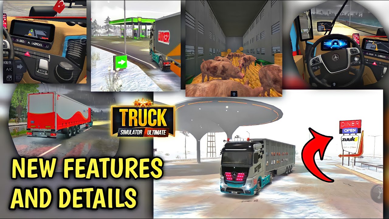 🚚New Features And Details In Truck Simulator Ultimate New Update 1.1.6 🏕 | Truck Gameplay