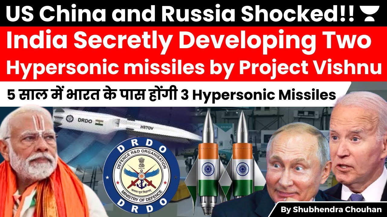 Global Power Shocked!! India Secretly Developing Two Hypersonic Cruise missile under Project Vishnu