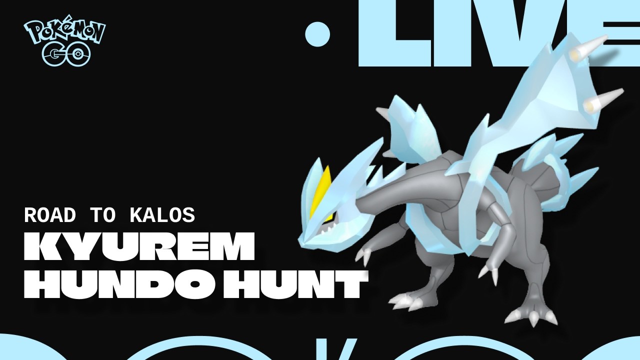 ROAD TO KALOS LIVE | Kyurem Hundo Hunt — 214 Raids Later… 😭✨ (Unova Day, 30 Remotes)