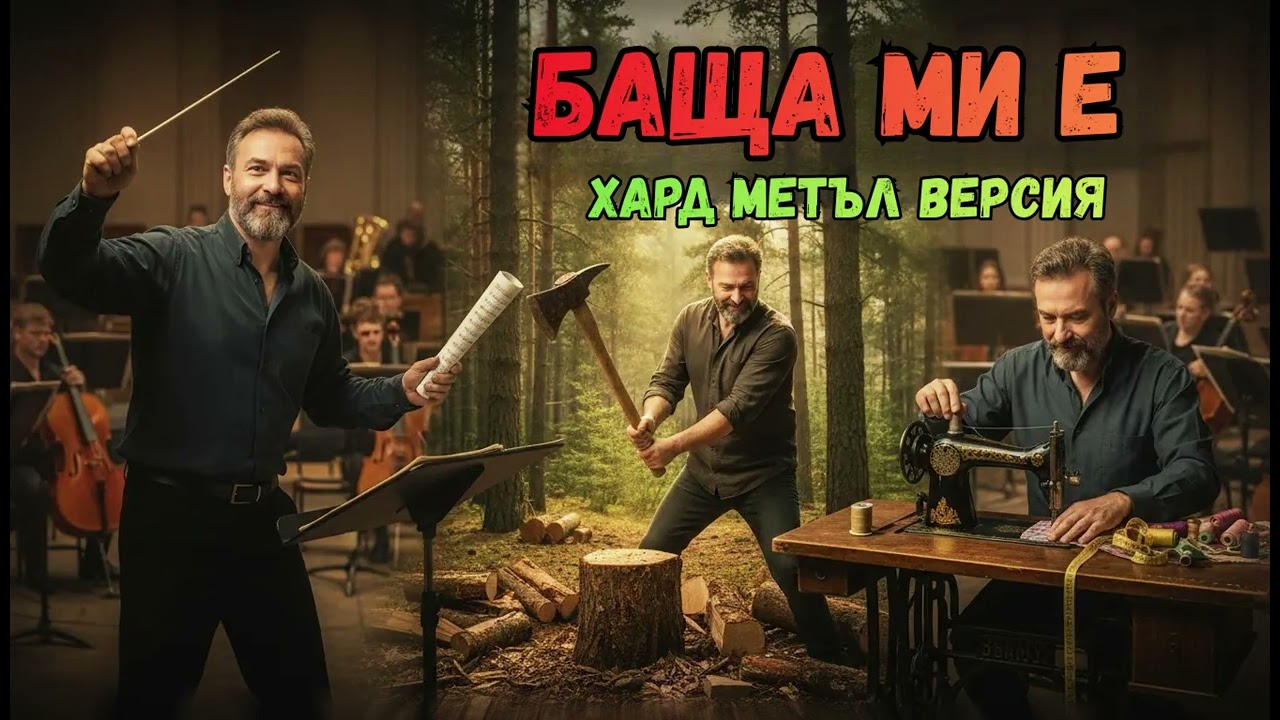 Баща ми е - Виктор Калев и КуКу Бенд (Хард Метъл Версия / Hard Metal Version)