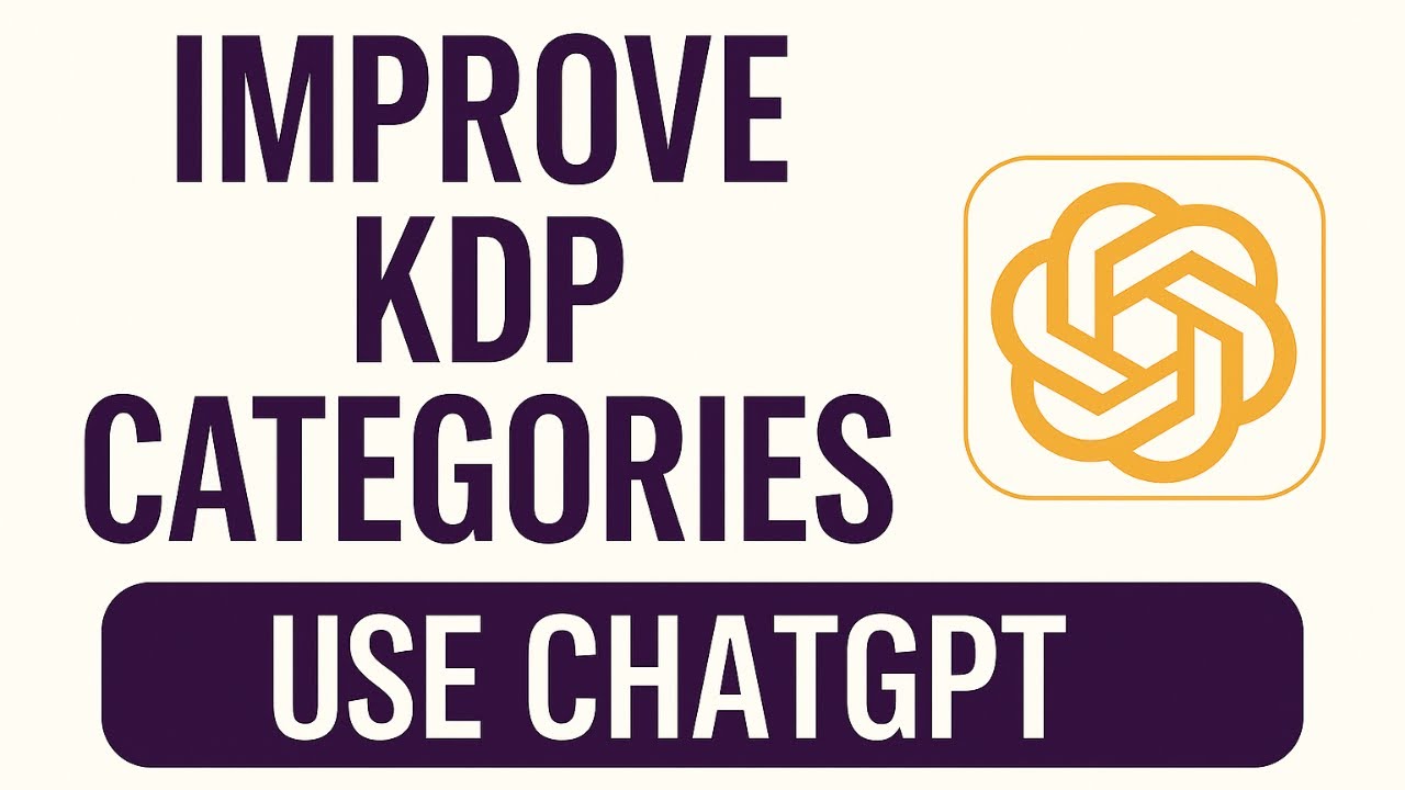 Are You in the Wrong KDP Category? Use ChatGPT to Improve Book Sales Tutorial part 3