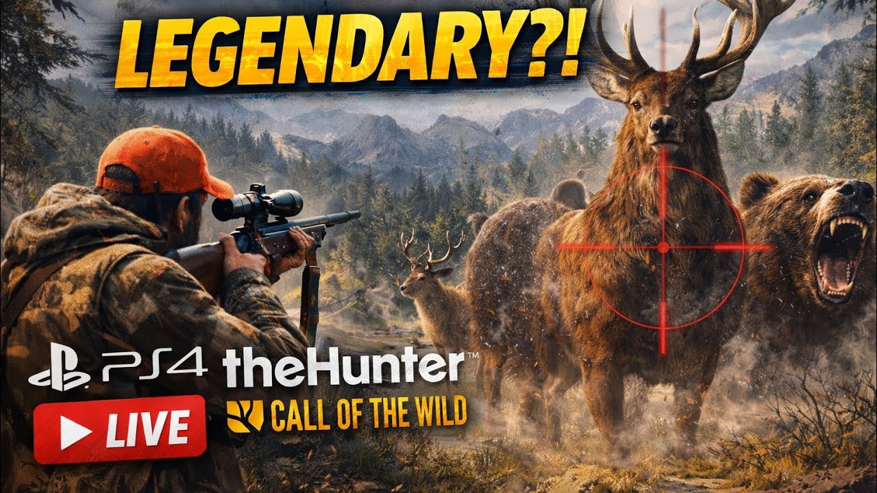 LOVIMO LEGENDARY TROFEJE VECERAS! The Hunter Call of the Wild