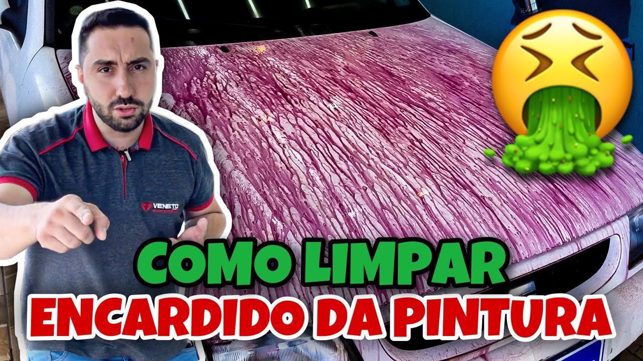 COMO REMOVER ENCARDIDO DA PINTURA | Contamina&ccedil;&atilde;o Extrema de Pintura