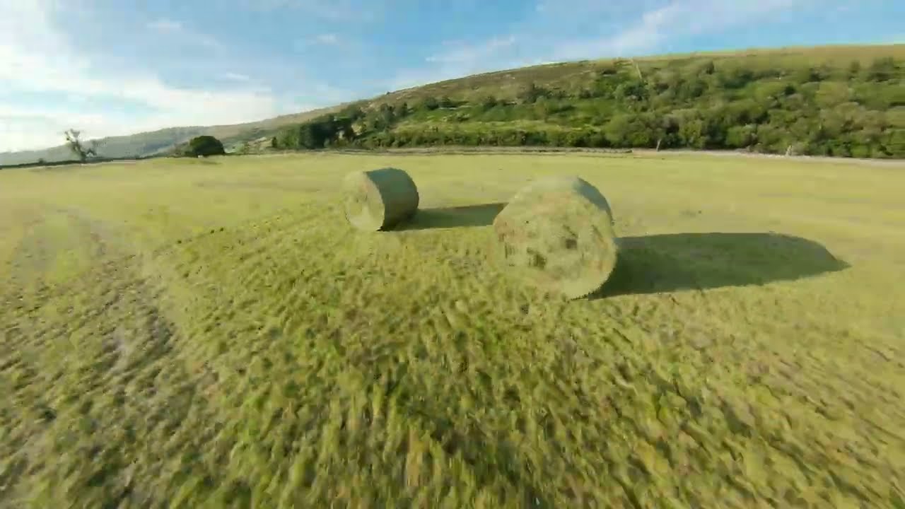 Yorkshire Dales Haymaking Littondale FPV Drone