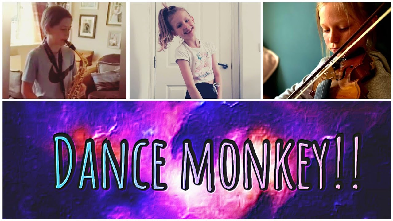 Dance Monkey! Violin, alto sax and dance!
