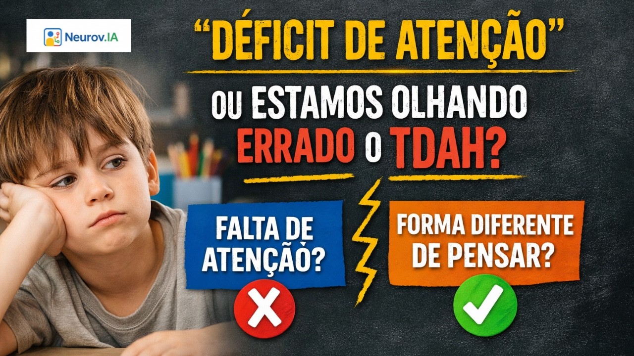 TDAH é mesmo déficit de atenção — ou estamos olhando errado?