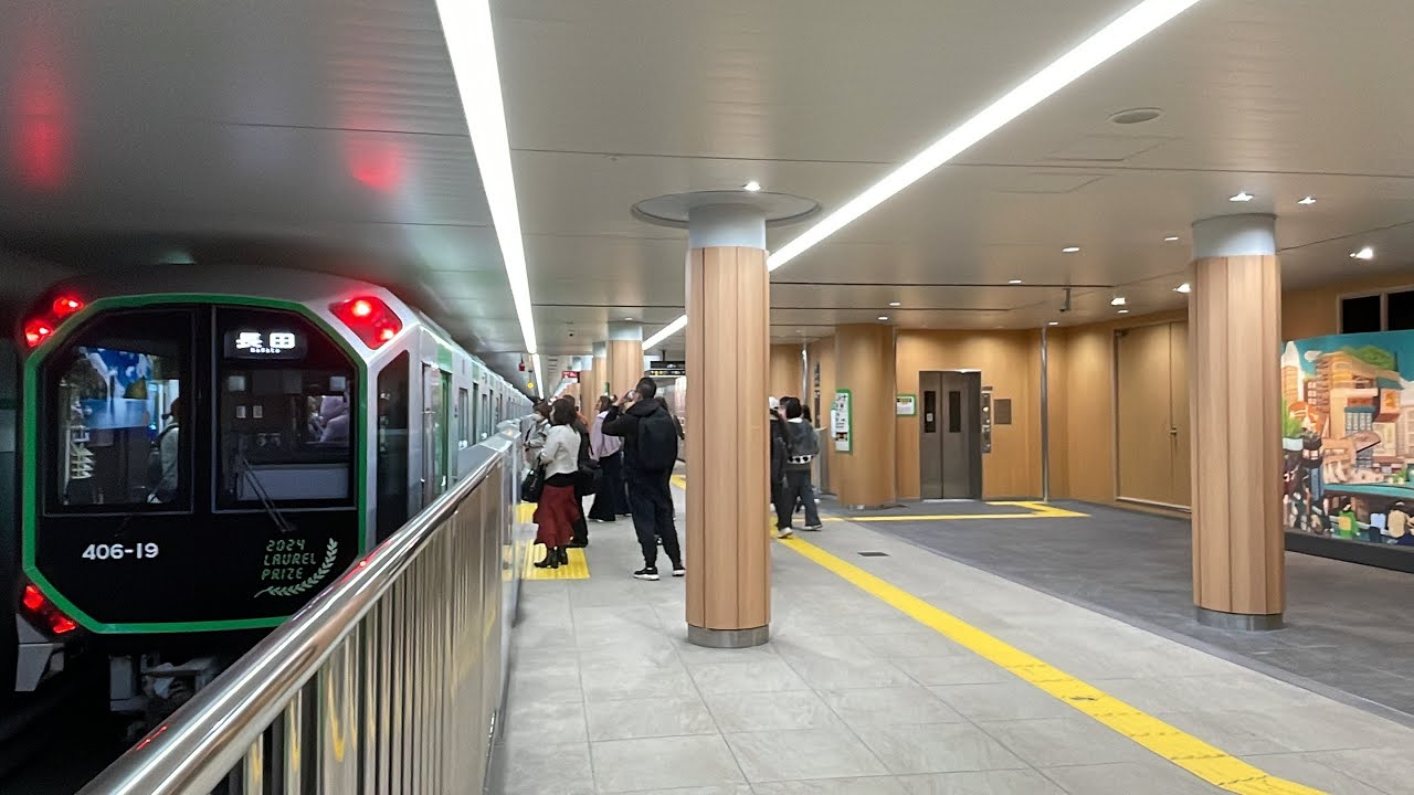 大阪メトロ中央線の堺筋本町駅構内が大きくリニューアル！大阪・関西万博開催に向けダイヤ改正で増発された電車発着、発車標などをじっくり観察！