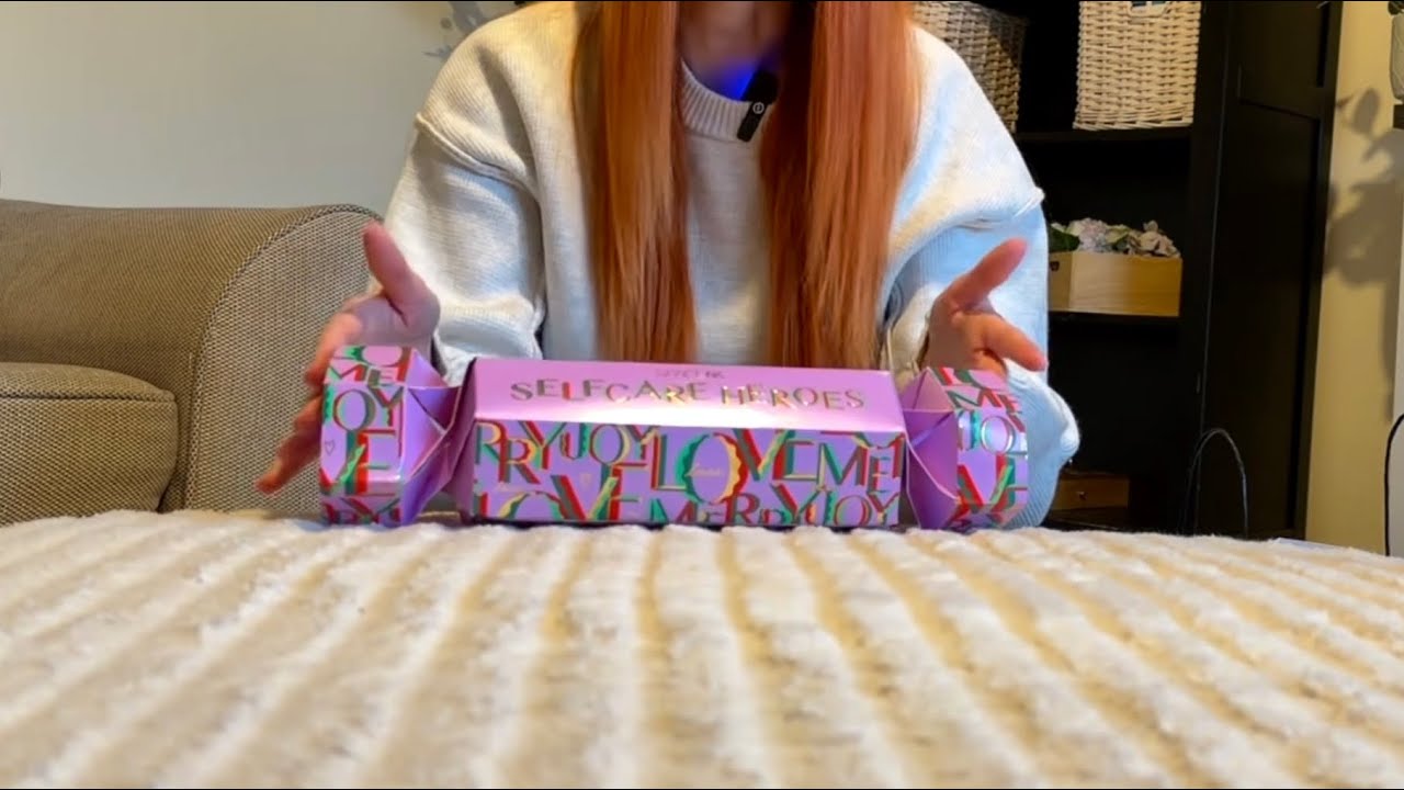 ASMR Skincare I got for Christmas - Softly talking you through beautiful products with helpful tips.