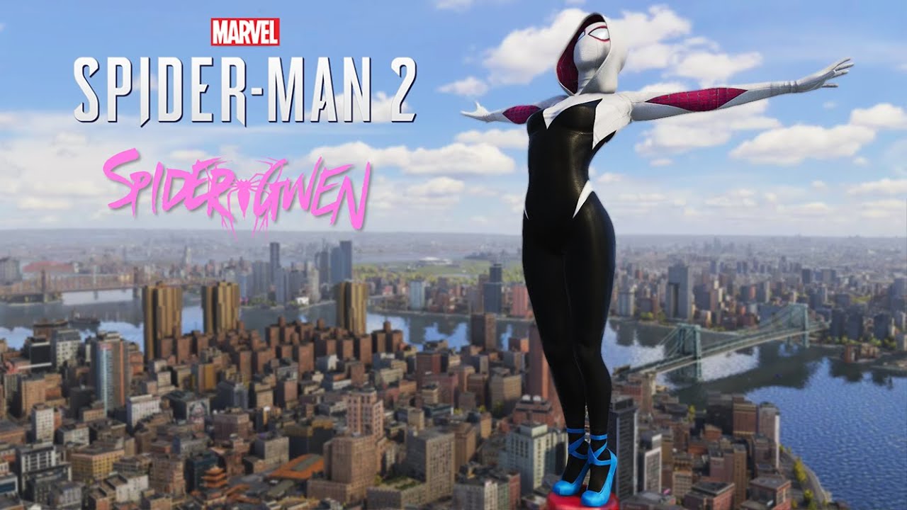 Spider-Gwen ITSV – Swing & Fight (Spider-Man 2 MOD)
