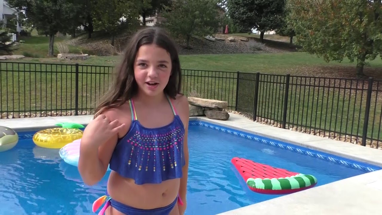 Maddie's End of Summer Challenge - The Pool is Lava