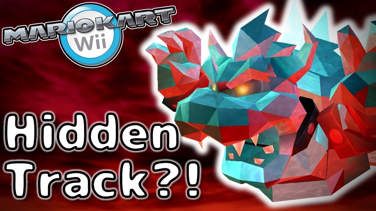 This Track was HIDDEN in Mario Kart Wii for 10 years! - Course.0 - Early Bowser's Castle Version