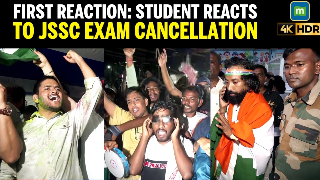 BREAKING: CELEBRATIONS ERUPT IN Ranchi, Students React To JSSC CGL Cancellation By Hemant Soren