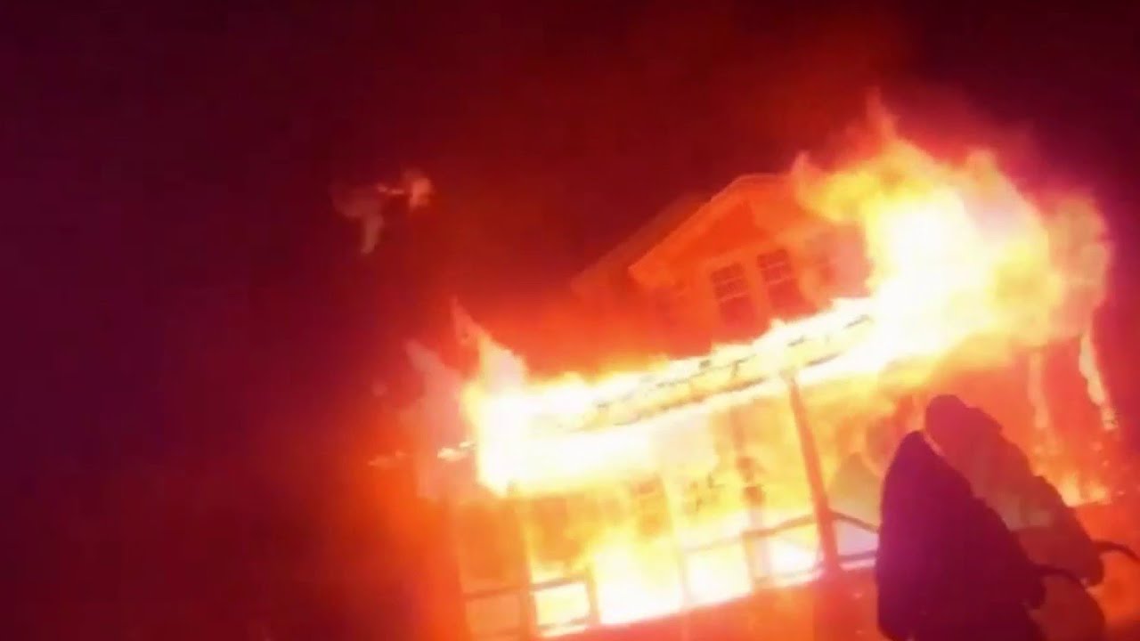 Dramatic rescue footage goes viral