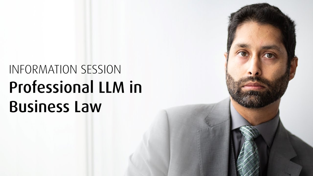 Professional LLM in Business Law - OsgoodePD Info Session