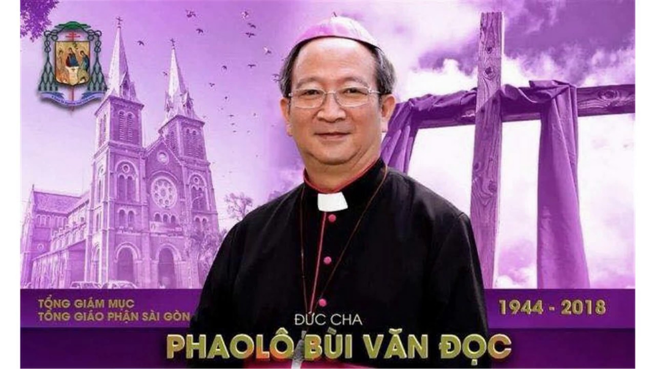 Giáo Xứ Phú Nhuận đổ chuông đón Linh Cữu Đức Cố TGM Phaolo Bùi Văn Đọc.