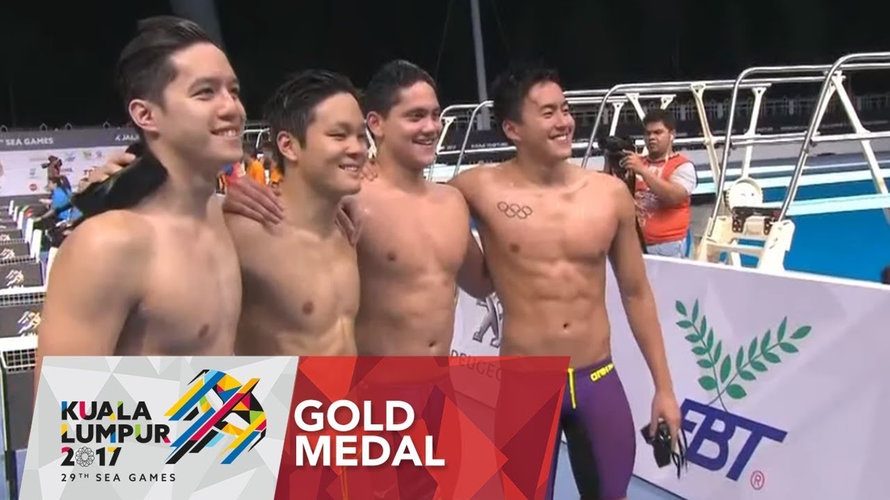 Swimming Men's 4 x 200m freestyle relay finals | 29th SEA Games 2017