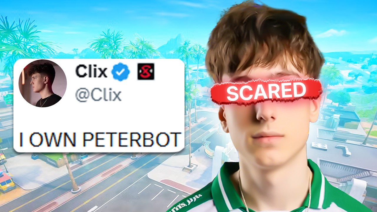 Clix Says Peterbot is SCARED of Him... 👀