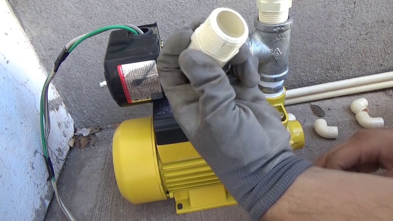 Como Instalar una bomba presurizadora