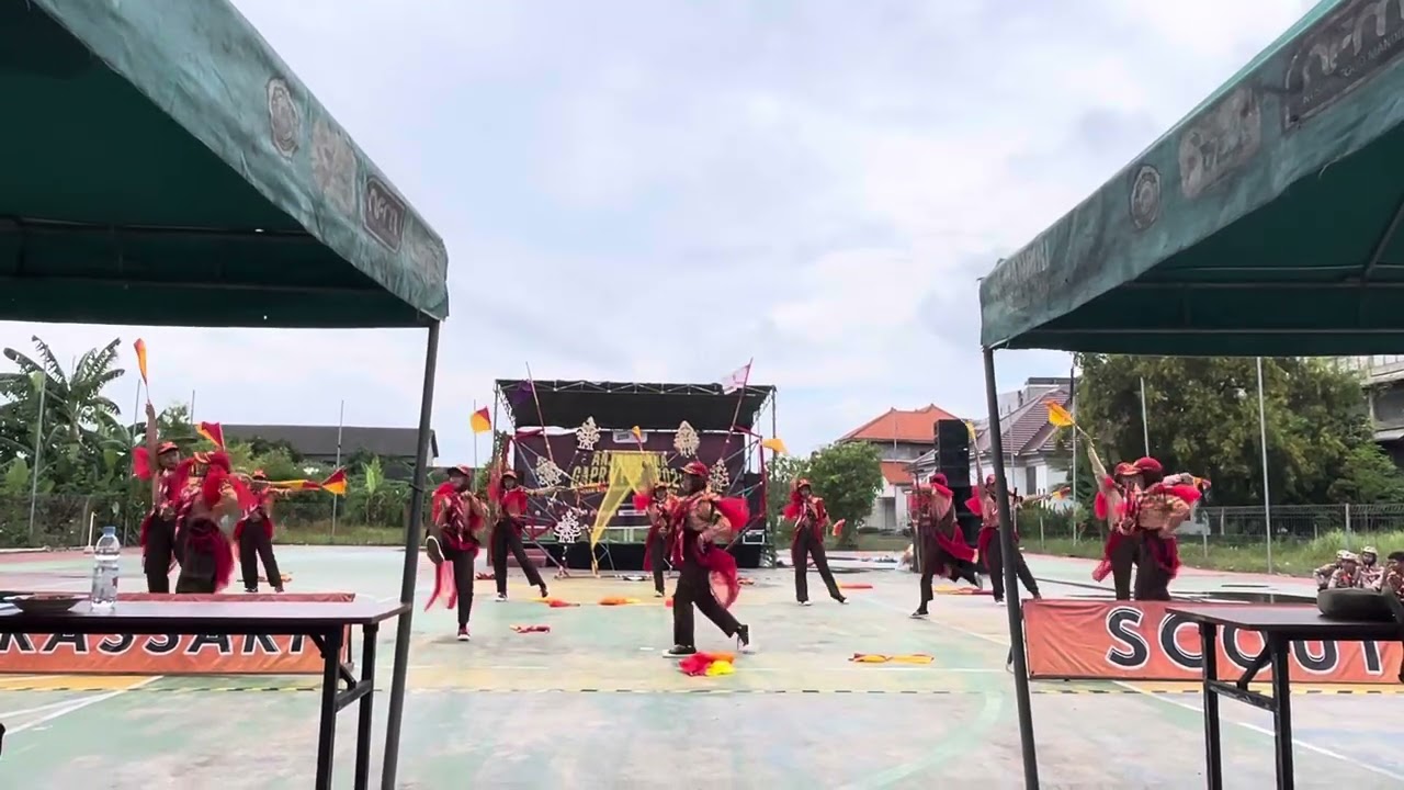 Semaphore dance dikegiatan Anjangsana GAPRA FEST 2026