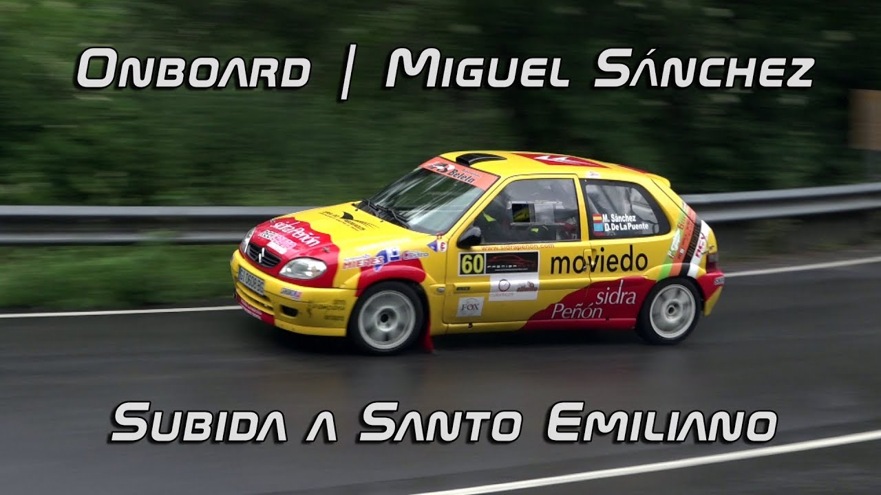 Miguel Sánchez | Citroen Saxo VTS | Subida a Santo Emiliano 2019 | Asturacing
