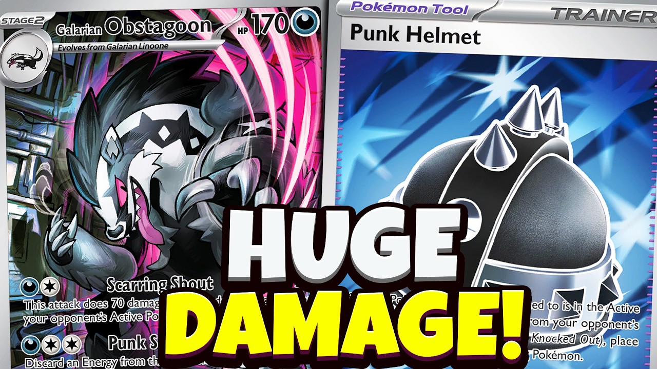 New Galarian Obstagoon Can KO Anything & Does Huge Damage!