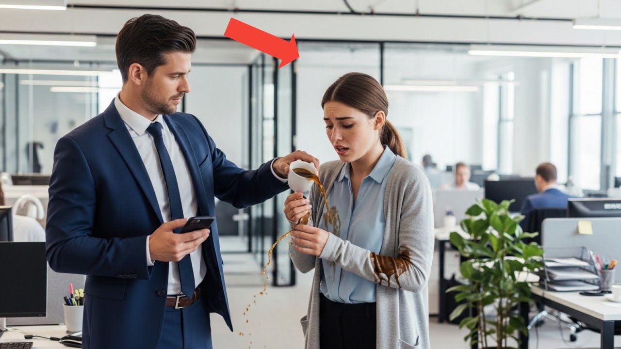 He Poured Coffeeinspirational story on an Intern - Then Found Out Who She Really Was