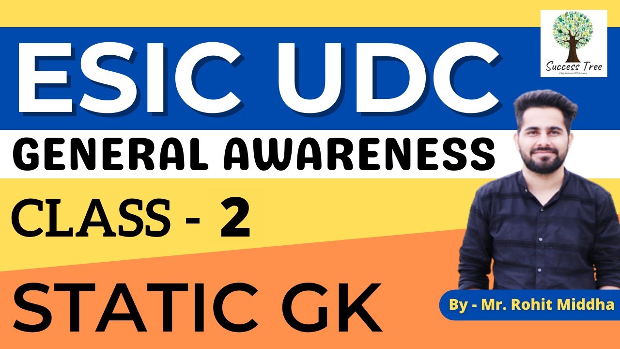 Free Course- ESIC | UDC/Steno | General Awareness | Static GK | Class -2 | World Heritage Sites