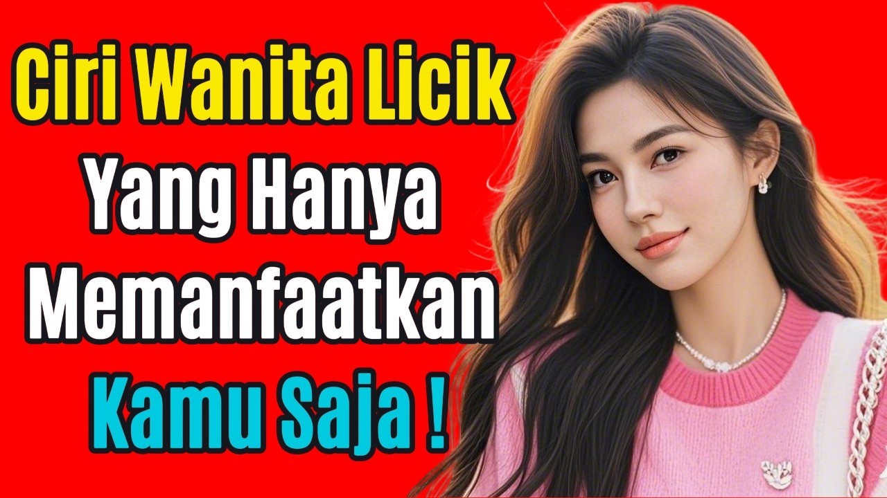 Inilah Ciri Wanita Licik Yang Suka Memanfaatkan Kamu Saja!