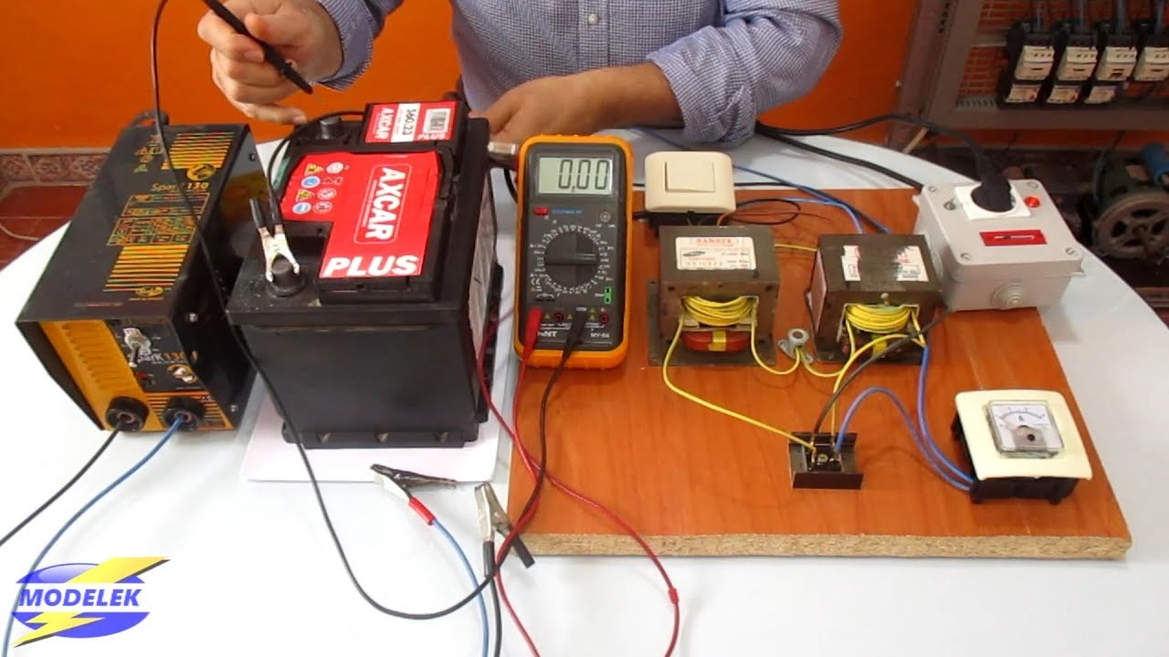 REGULAR CORRIENTE DE CARGA CON TRANSFORMADOR DE MICROONDAS