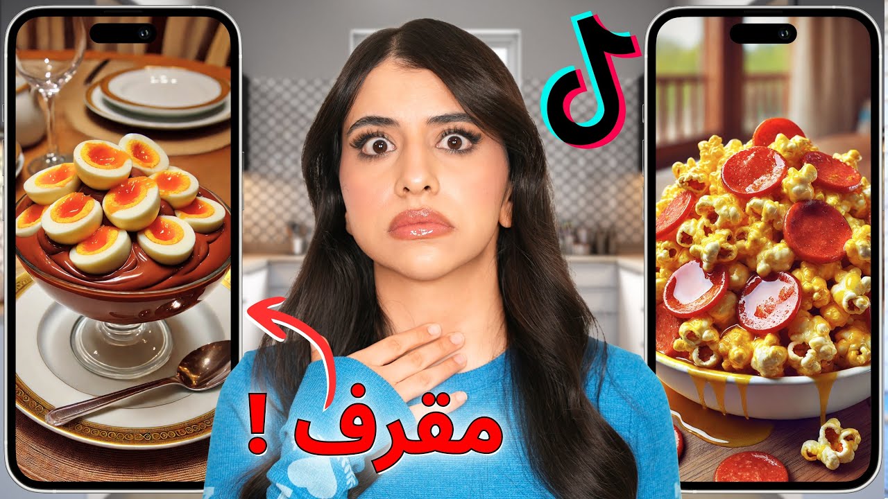 جربت أكتر وصفات مكروهة علي تيك توك | أكثر وصفة مقرفة في العالم !! 🤮🤮