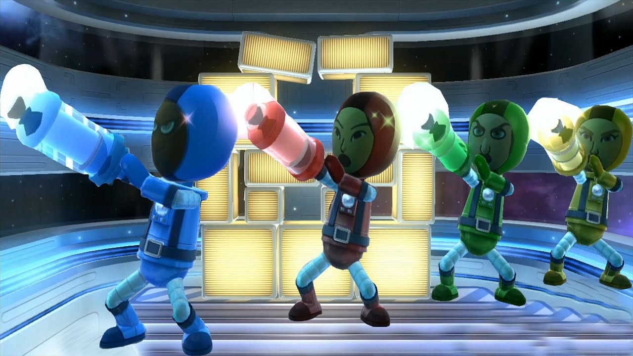 Wii Party U - All Minigames Free Play. Chef Vs Xiao Tong Vs Massimo VsDolpin. Exciting Game