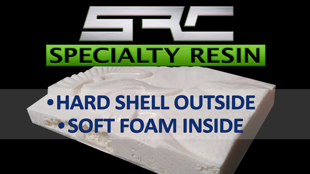 Making lightweight foam with resin