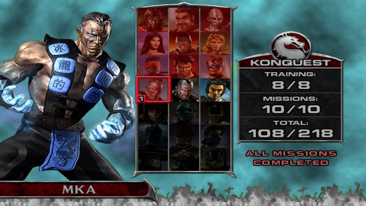 Mortal Kombat: Deadly Alliance (PCSX2) Konquest Mode #10 | Sub-Zero