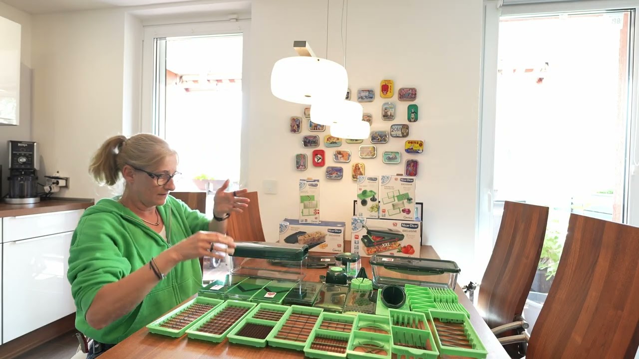 Genius Nicer Dicer Exclusive 32 Teile Schnäppchen! Manchmal hat man Glück