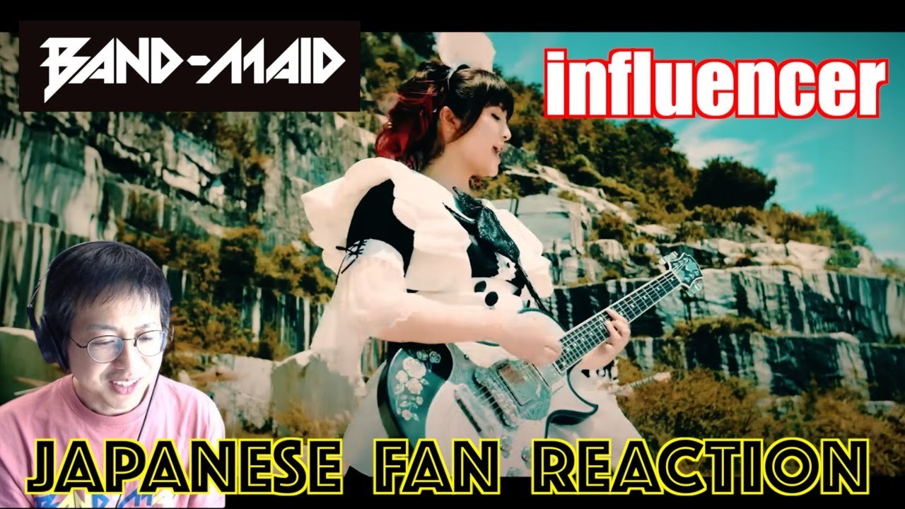 JAPANESE FAN React to Band-Maid MV: BAND-MAID / influencer / English Subtitle