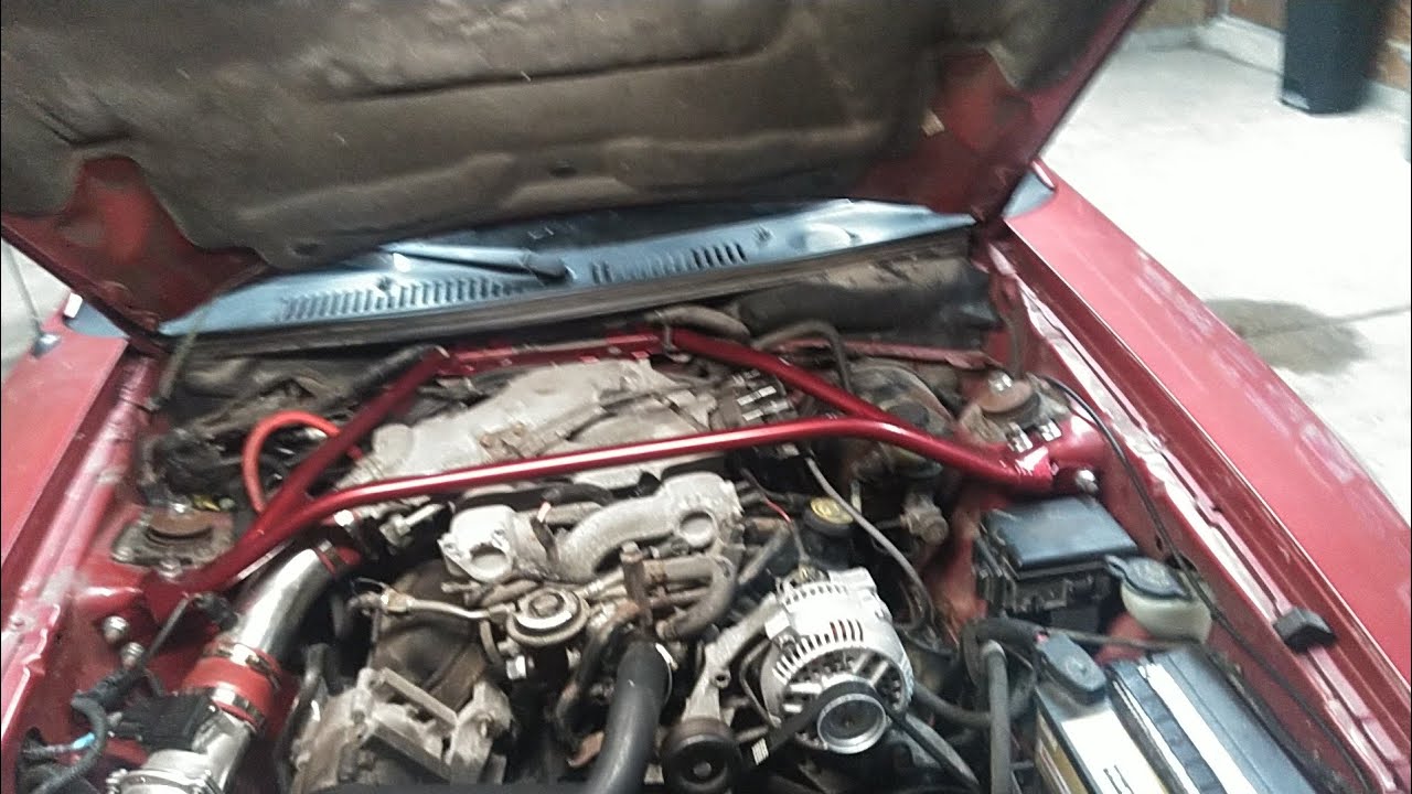 99 to 04 mustang strut tower brace install tips