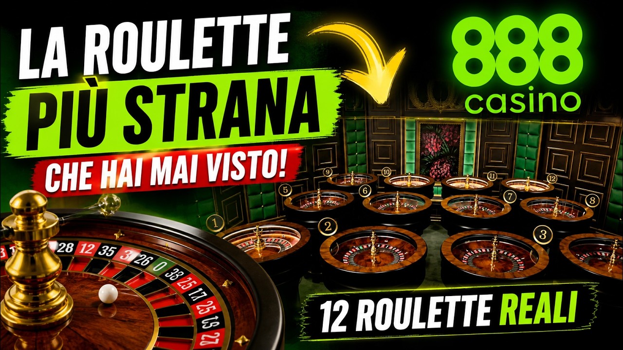 HO TROVATO QUESTA ROULETTE ASSURDA su 888 CASINO 😳