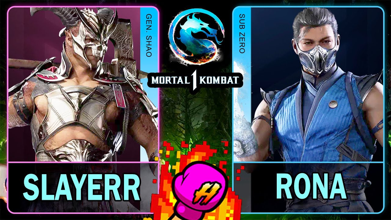 MK1 Slayerr (GENERAL SHAO) VS Rona (SUB-ZERO)🥊Mortal Kombat 1🥊4K 60ᶠᵖˢ